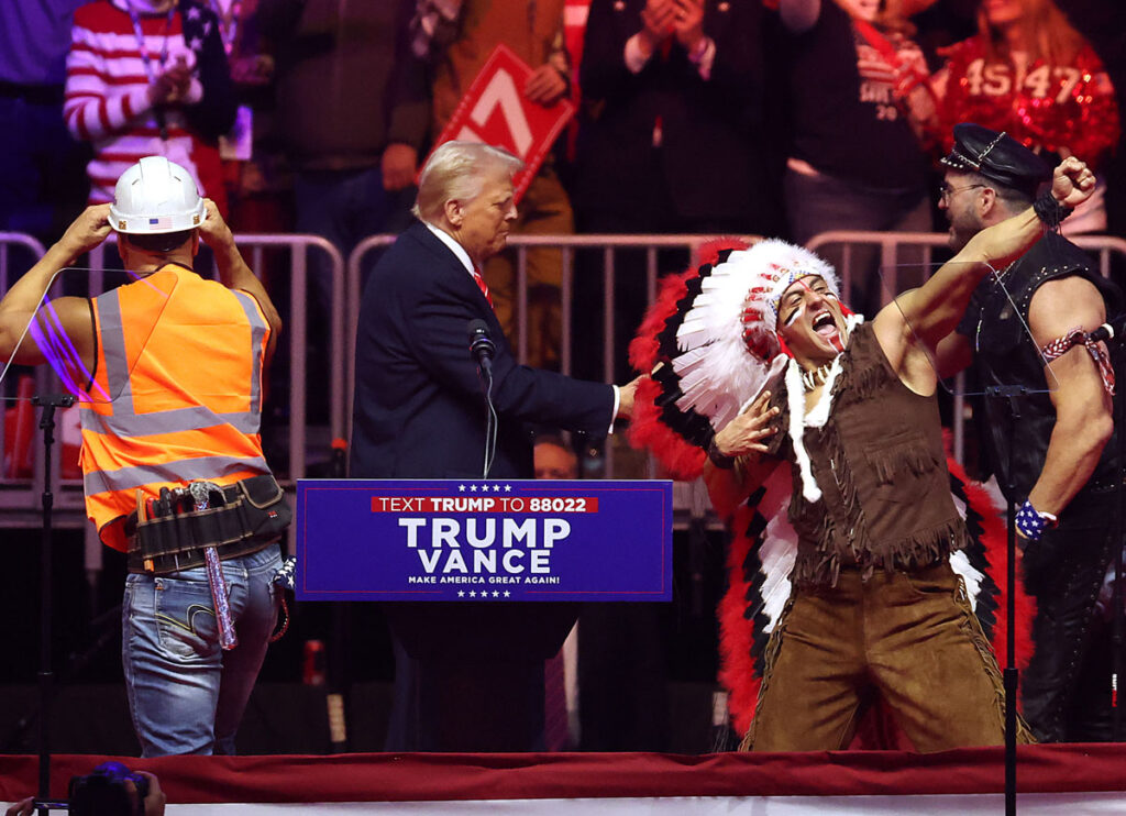 Trump Ends MAGA Victory Rally With ‘Y.M.C.A.’ Dance With The Village People