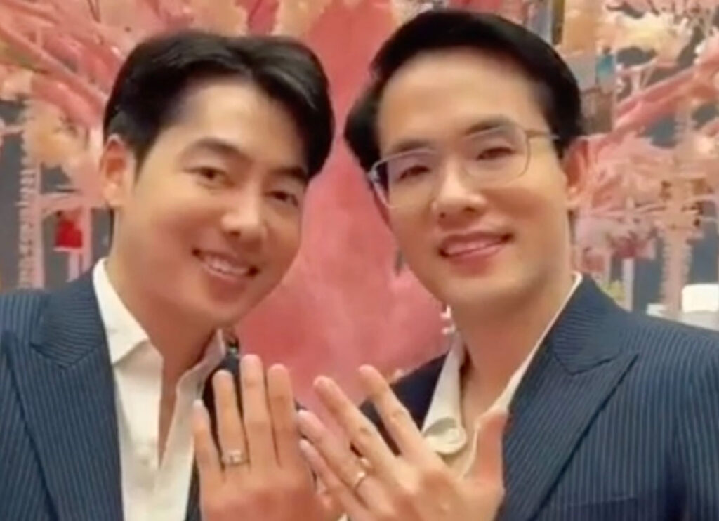 VIDEO: Mass Same-Sex Marriages Take Place At Bangkok Shopping Mall After Landmark Law Comes Into Effect