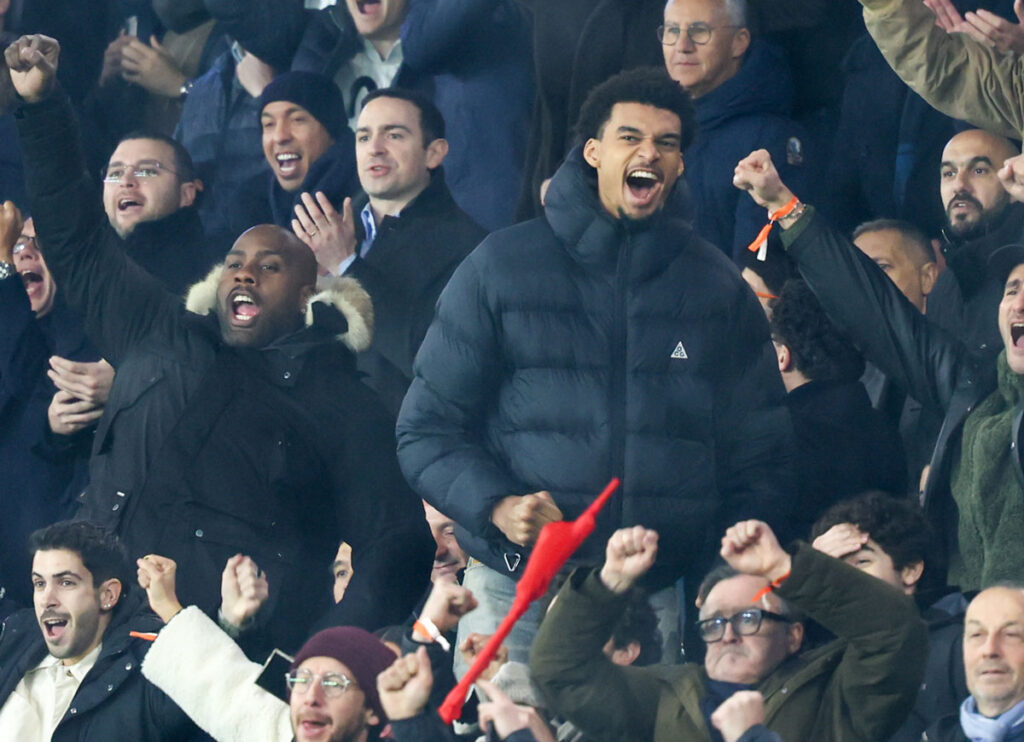 NBA Star Victor Wembanyama Spotted Cheering PSG On During Champions League Clash In Paris