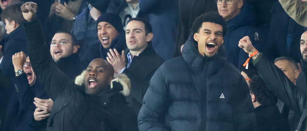 NBA Star Victor Wembanyama Spotted Cheering PSG On During Champions League Clash In Paris