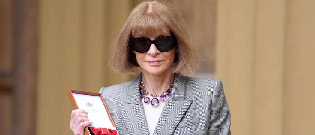 ‘Vogue’ Editor Anna Wintour Removes Her Sunglasses As King Charles Makes Her A Dame At Buckingham Palace, Says She Won’t Be Retiring Soon