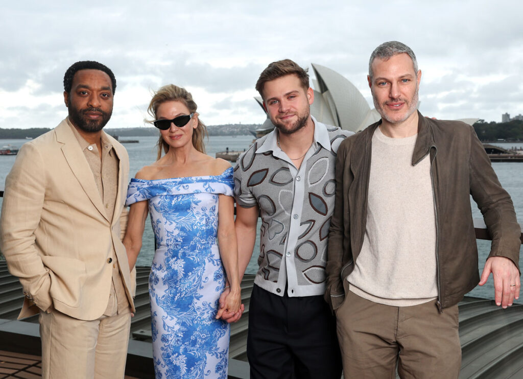 Chiwetel Ejiofor &  Renee Zellweger Head Down Under To For Premiere Of Final ‘Bridget Jones’ Installment