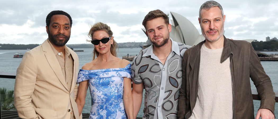 Chiwetel Ejiofor &  Renee Zellweger Head Down Under To For Premiere Of Final ‘Bridget Jones’ Installment