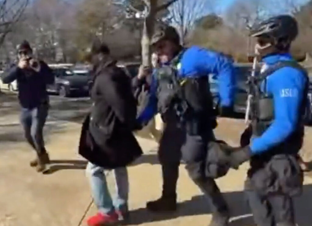 VIDEO: Moment Ex-Proud Boys Leader Enrique Tarrio Is Arrested Near U.S. Capitol Capture In Footage After Pardon From Trump