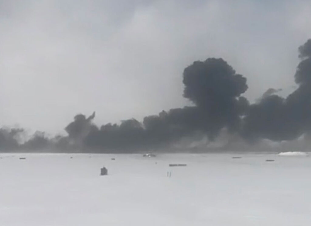 VIDEO: Smoke Billows At Toronto Airport After Delta Airlines Plane Flips Over While Landing