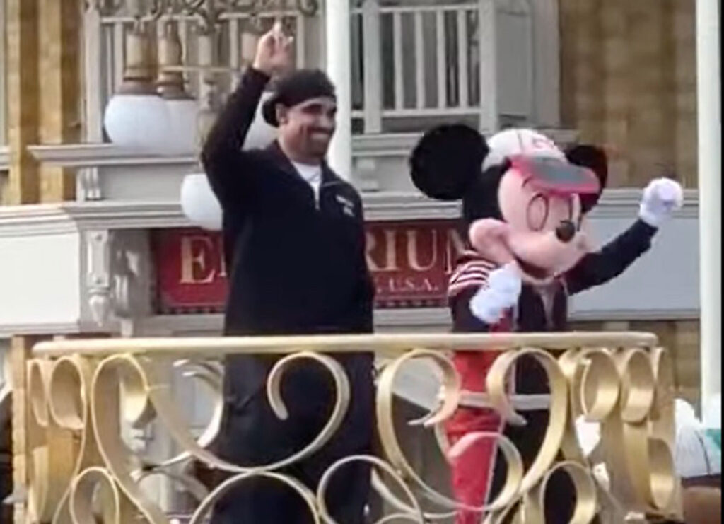 VIDEO: Super Bowl MVP Jalen Hurts Waves At Fans At Disney World Parade