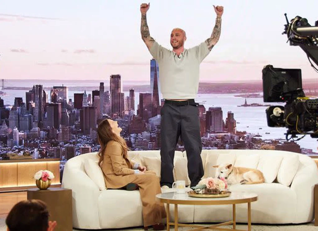 Tom Hanks’ Son, Chet Hanks, Recreates Tom Cruise’s Viral Couch Jump 20 Years Later On ‘Drew Barrymore Show’