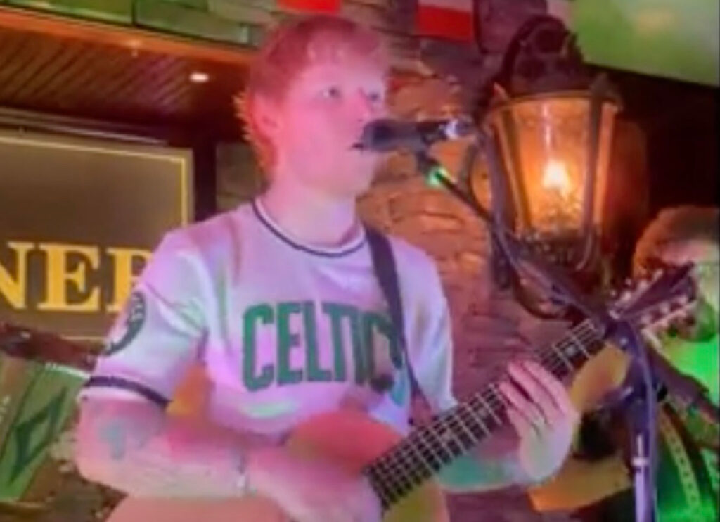 VIDEO: Ed Sheeran Plays Surprise Gig In Boston Irish Bar On St. Patrick’s Day