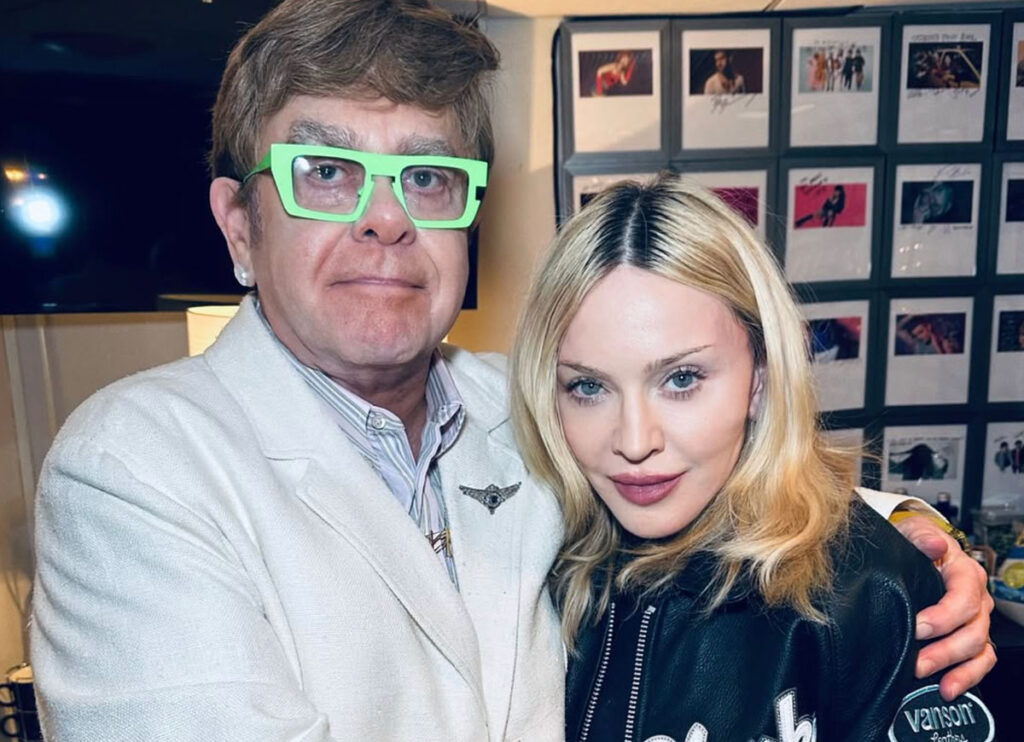 Elton John Apologizes To Madonna After Decades Long Feud: ‘We Finally Buried The Hatchet!’