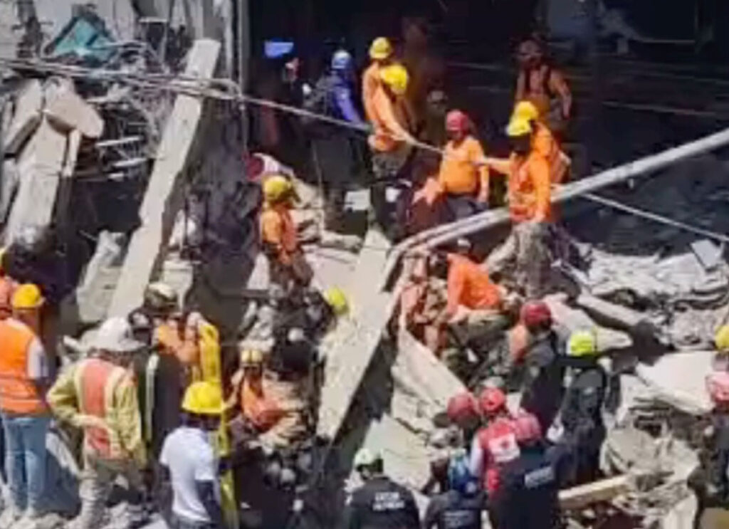 VIDEO: Footage Released Of Rescuers Search For Survivors Of Nightclub Roof Collapse In Dominican Republic