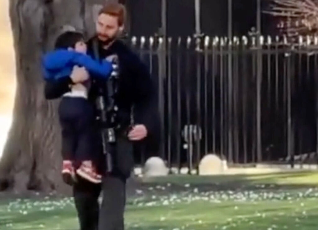 VIDEO: Secret Service Intercept Child Who Slipped Through White House Fence
