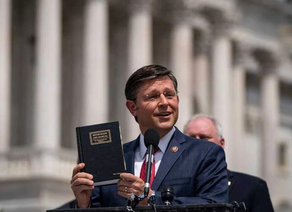 House Speaker Mike Johnson Confesses He & His 17-Year-Old Son Monitor Each Other’s Porn Activity With Christian App Covenant Eyes