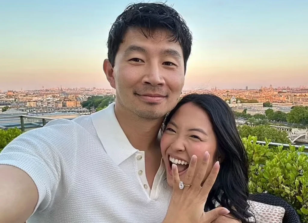 Simu Liu Proposes To Girlfriend Allison Hsu With $100K Diamond Engagement Ring In Paris