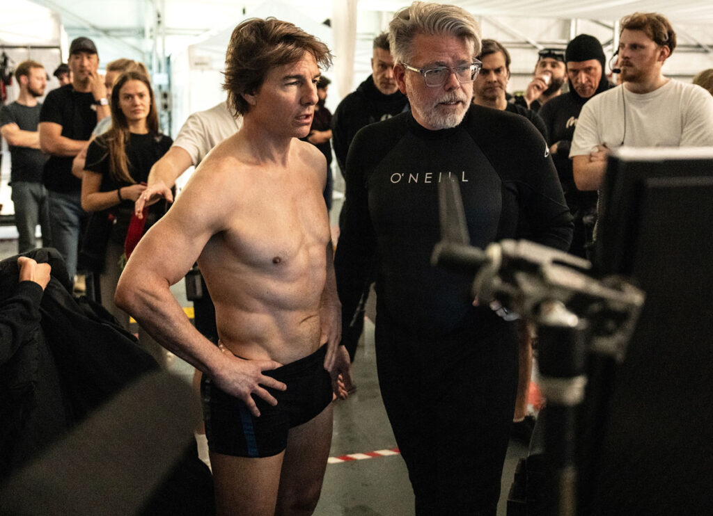 Tom Cruise Goes Shirtless Shooting Underwater Scene For ‘Mission: Impossible – The Final Reckoning’