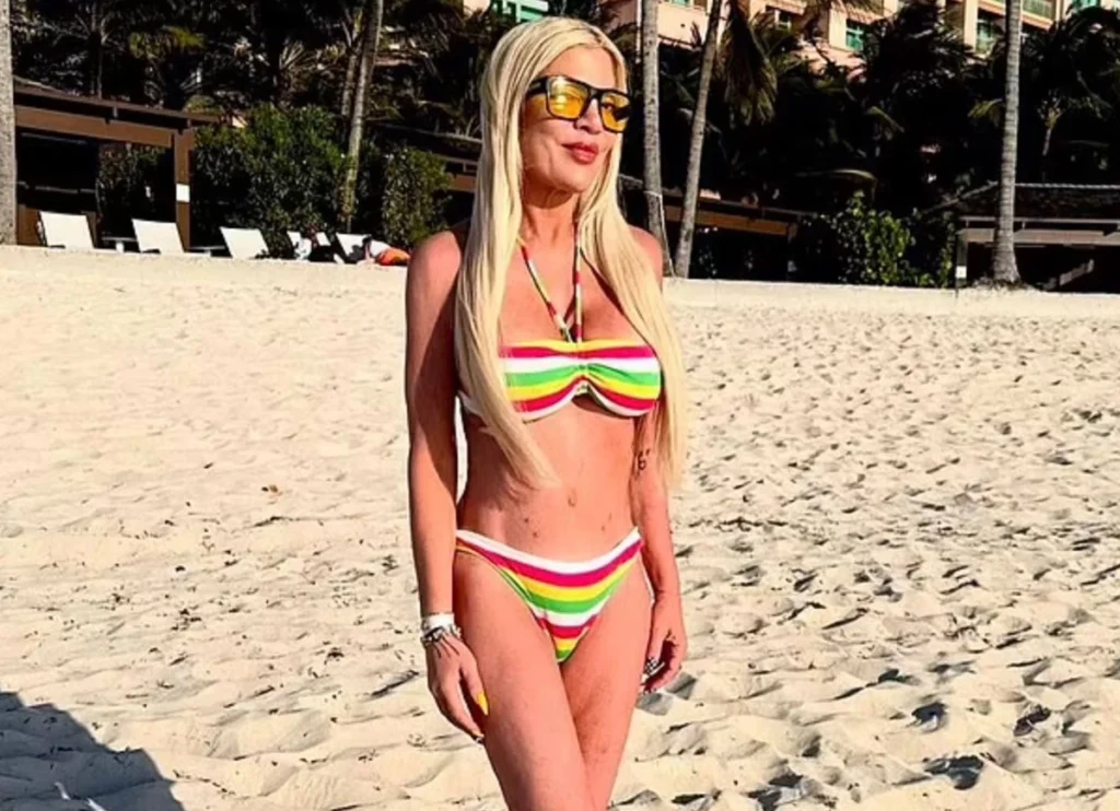 Tori Spelling Shows Off Super-Skinny New Look In Bikini After Opening Up About Mounjaro Use