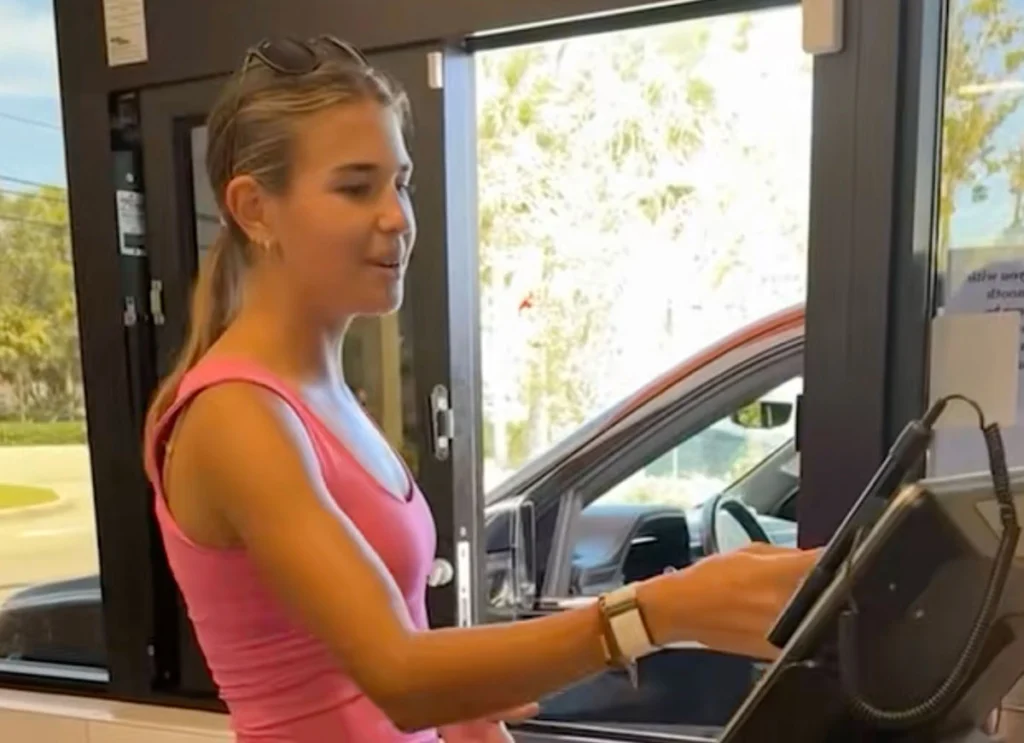Donald Trump’s Granddaughter, Kai, Works At Dunkin’ Donuts Drive-Thru In New TikTok Video
