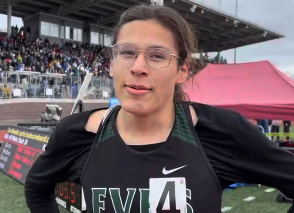 Trans Track Star Verónica Garcia Tells Critics To ‘Get A Life’ After Being Booed For Dominating Girls’ Washington State H.S. Championship For 2nd Year