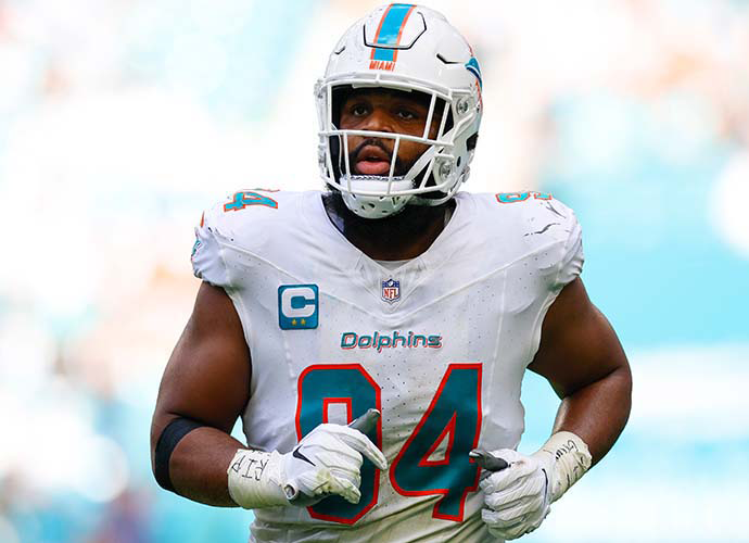 Christian Wilkins Released By Las Vegas Raiders After His Kiss On A Teammate’s Head Made Players ‘Uncomfortable’