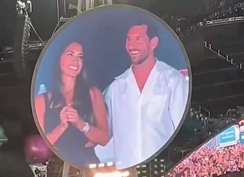 VIDEO: Lionel Messi ‘Caught’ On Coldplay’s ‘Kiss Cam’ In Miami With Wife Antonela Roccuzzo