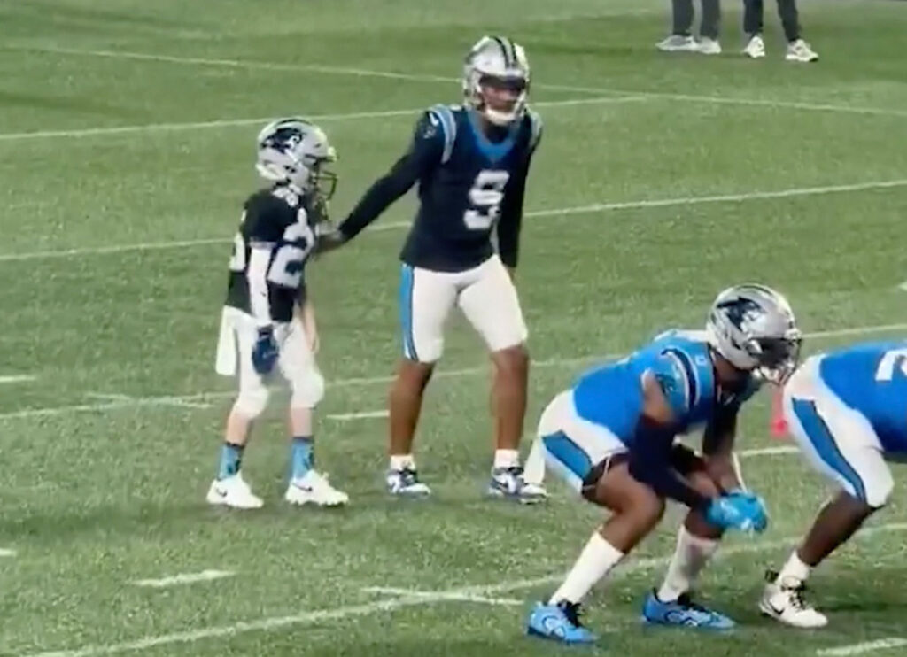 VIDEO: 12-Year-Old With Bone Cancer’s Make-A-Wish Granted As He Runs Play For Carolina Panthers