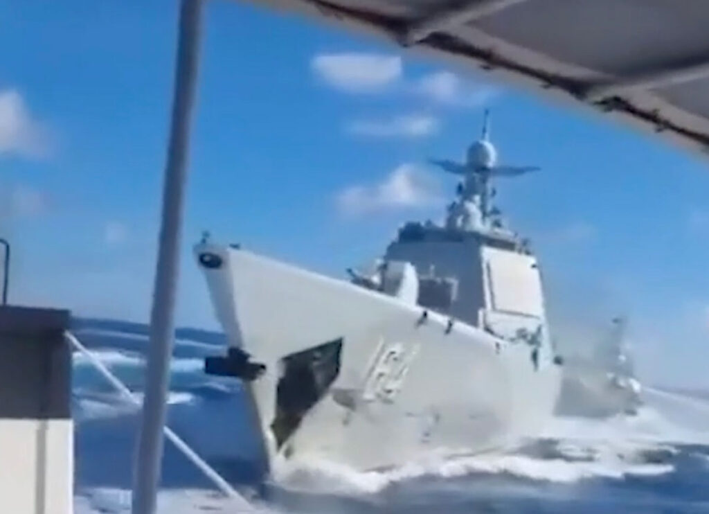 VIDEO: Chinese Ships Collide Chasing Filipino Coast Guard During ‘Risky Maneuver’