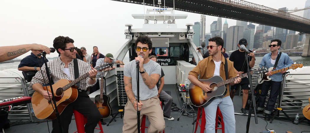 Jonas Brothers Shock Fans With Surprise Performance On NYC Ferry Ahead Of Album Release