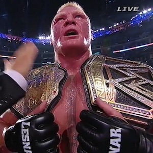 WWE SummerSlam: Brock Lesnar Defeats John Cena For WWE World Heavyweight Championship