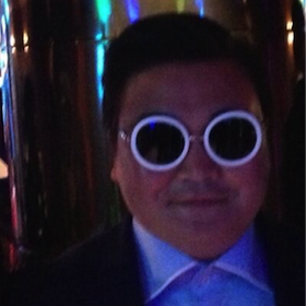 Denis Carre, Psy Impersonator, Fools Guests at Cannes Film Festival