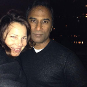 Fran Drescher's New Boyfriend: Makes Red Carpet Debut With Shiva Ayyadurai