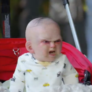 Devil Baby Frightens New Yorkers [VIRAL VIDEO]