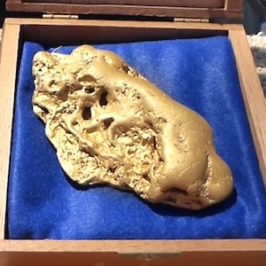 6-lbs Gold Nugget Up For Auction