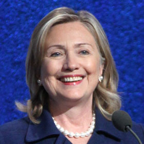 Hillary Clinton Watches Bill's DNC Speech From East Timor