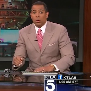 KTLA Newscasters Earthquake Reaction Goes Viral [VIDEO]