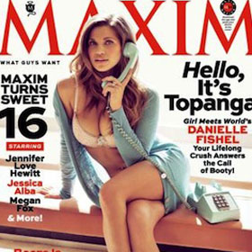Danielle Fishel, ‘Boy Meets World’s Topanga, Poses In Bra For 'Maxim'