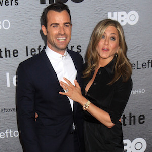 Jennifer Aniston Joined Justin Theroux At 'The Leftovers' Premiere