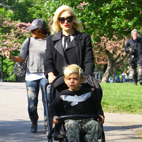 Gwen Stefani’s Son: Too Old For A Stroller?