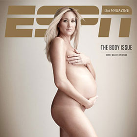 Kerri Walsh Poses Nude While Pregnant, With Baby In ESPN’s Body Issue