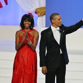 PHOTOS: Michelle Obama Stuns Again In Jason Wu At Inaugural Ball