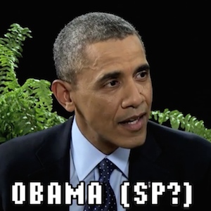 President Obama Gives Hilarious Interview On 'Between Two Ferns With Zach Galifianakis'