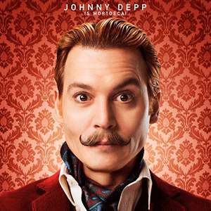 Johnny Depp & Gwyneth Paltrow Sport Mustaches In New ‘Mortdecai’ Character Posters