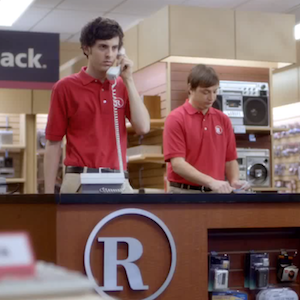 RadioShack Commercial Makes Fun Of Company's Datedness