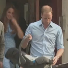 Did Prince William & Kate Middleton Safely Strap Prince George Into His Car Seat?