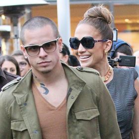 J.Lo And Shirtless Casper Smart Dress Up For Halloween