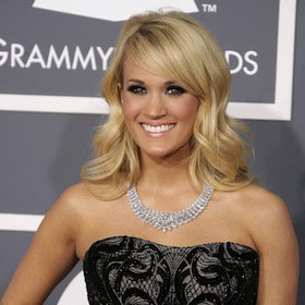 Carrie Underwood’s Dress Dazzled With Butterflies At The Grammys [PHOTOS]