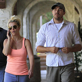 David Lucado Joins Girlfriend Britney Spears For A Coffee Date