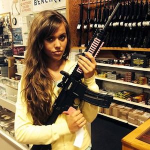 Jessa Duggar Under Fire After Posing With Assault Rifle In Picture Uploaded By Boyfriend Ben Seewald