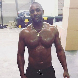 Idris Elba Shares Shirtless Workout Video