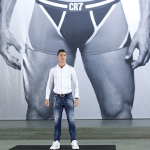 Cristiano Ronaldo Poses For CR7 Underwear Line Launch In Spain