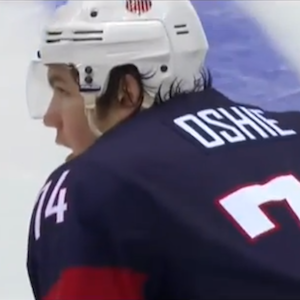 T.J. Oshie Lifts U.S. Hockey Team To Beat Russia