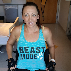 Amy Van Dyken-Rouen, U.S. Olympic Swimmer, Takes First Steps After Severing Spine